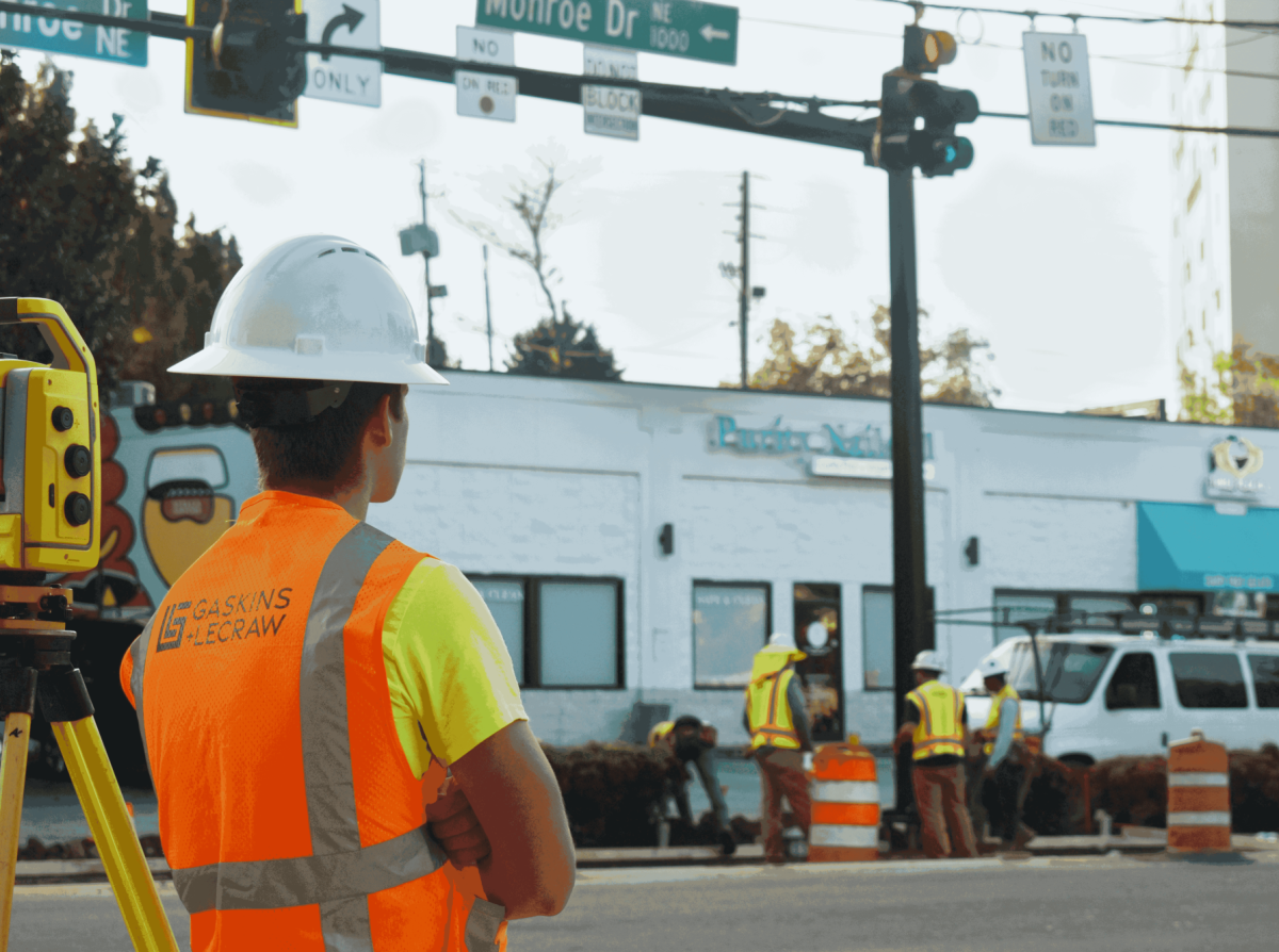 The Atlanta BeltLine and Atlanta Department of Transportation have spearheaded construction for three months at the 10th Street and Monroe Drive intersection, in aims to connect the Beltline and protect pedestrians. 