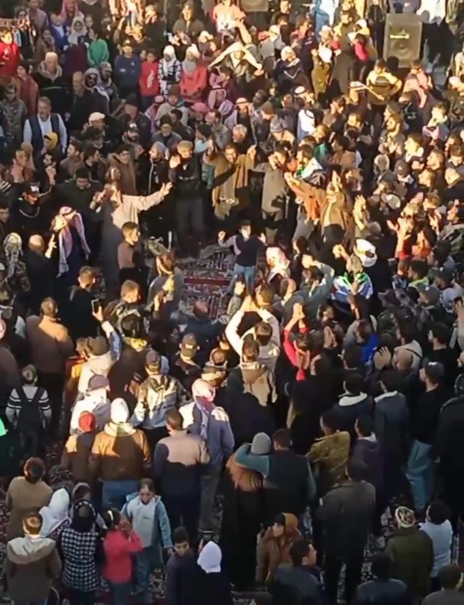 STREET CELEBRATIONS: As the Assad regime fell, citizens of Syria took to the street in celebration. 