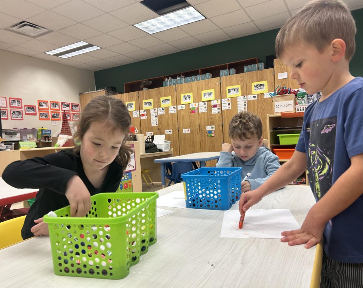 Students participate in different activities while in Mary Lin's Pre-K program. The program aims to prepare children for future learning.