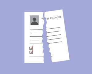 REGISTRATION CANCELLATIONS: In July, the voter registrations of close to 500,000 Georgians were cancelled.