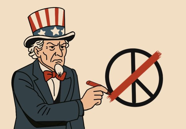 ABANDONING GOALS: By renaming the Department of Defense to the "Department of War," Trump has gone back on his promises of ensuring peace, and has also misinterpreted the focus of the Department of Defense, which is to prevent war.