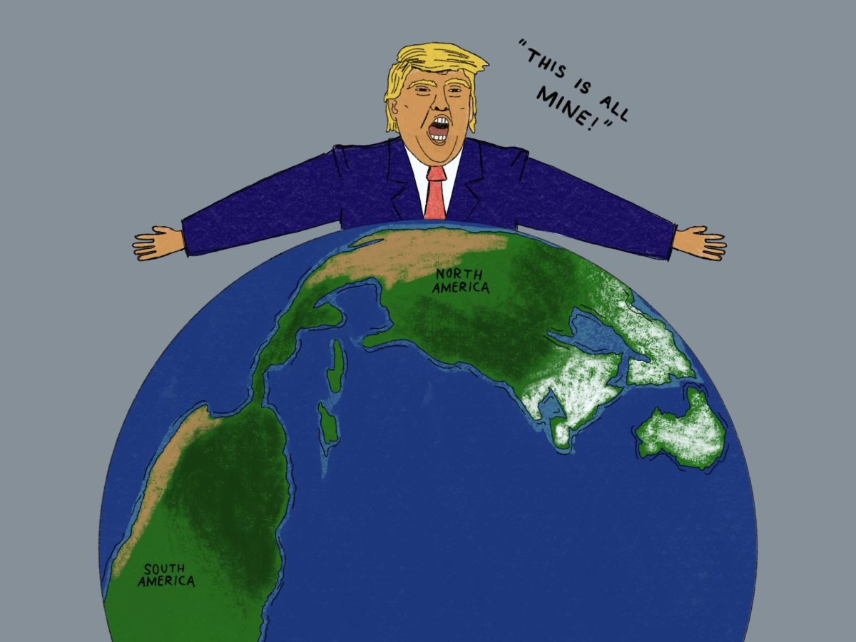 DONROE DOCTRINE: President Donald Trump and his administration have been increasingly aggressive in their desire to manipulate the nations around the U.S, specifically through their capture of Venezuelan President Nicolás Maduro and aggression towards Greenland. This mentality is extremely harmful for the nations involved.
