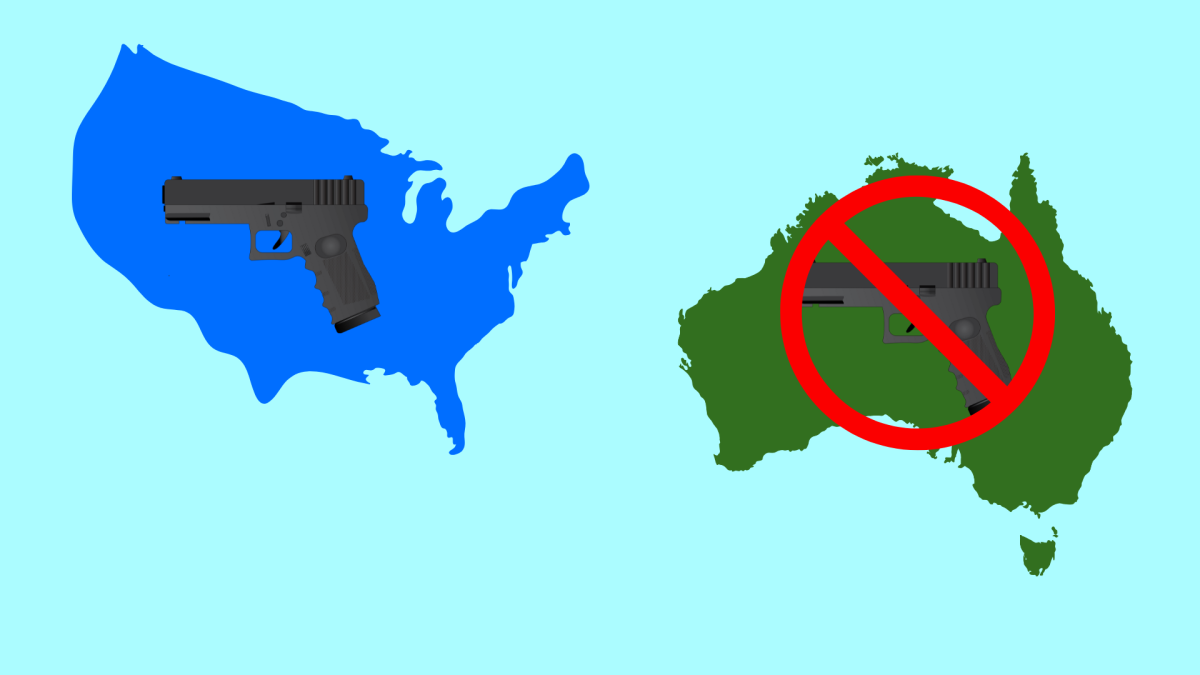GUN REGULATION: After the U.S had its 391st shooting of 2025, Australia had its first in 30 years. In Australia, more gun laws and regulations were enacted immediately after the shooting, after already having some of the strictest gun laws in the world. In the U.S. no new laws against guns have been put in place. 