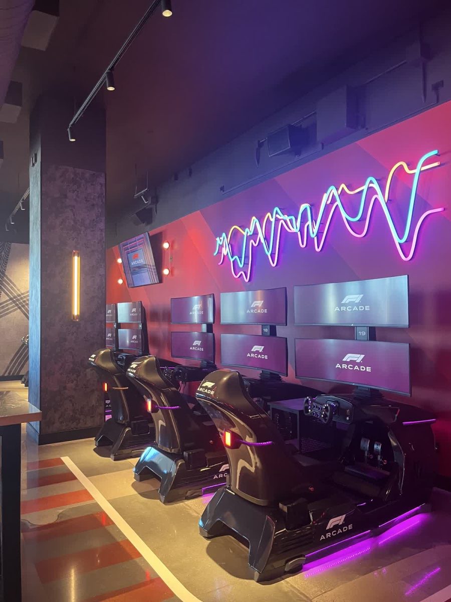 TEST DRIVE: The new F1 Arcade in downtown Atlanta features immersive racing simulators that let visitors experience the feel of a real Formula 1 grid.
