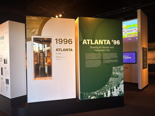 OLYMPIC TORCH: The Atlanta History Center houses many artifacts from 1996. 