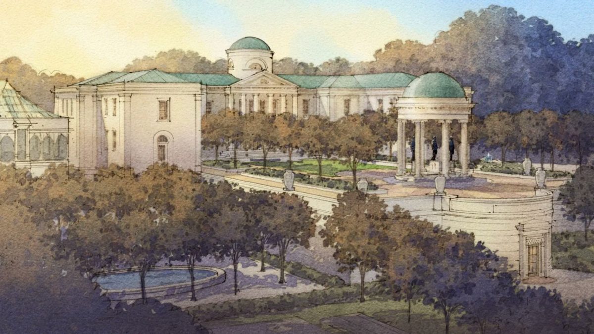 PROMISE OF PEACE: A rendering shows the planned Andrew Young International Institute for Peace and Reconciliation in Vine City, which aims to promote peace, education and progress for Atlanta and beyond.
