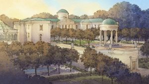 PROMISE OF PEACE: A rendering shows the planned Andrew Young International Institute for Peace and Reconciliation in Vine City, which aims to promote peace, education and progress for Atlanta and beyond.