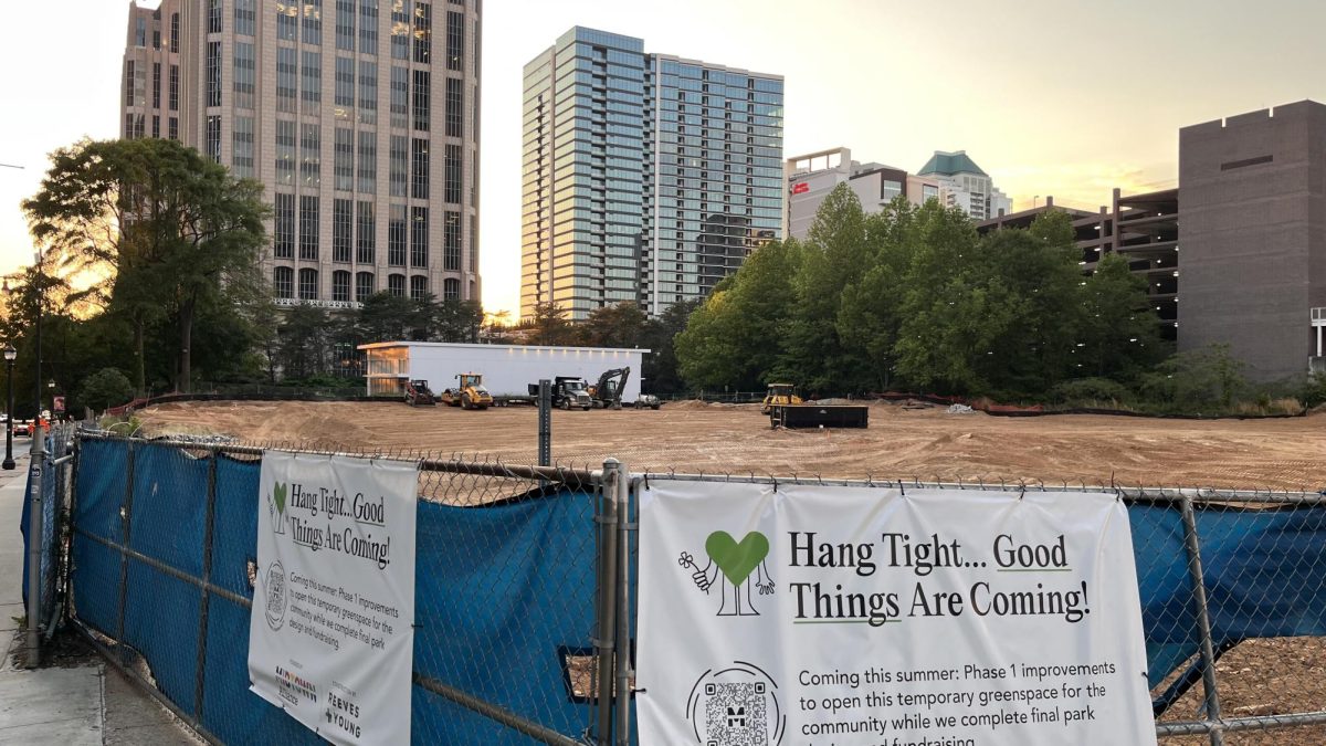 PARK PLANS: The Midtown Alliance designed Midtown Green
as a connecting location for the city and neighborhood.