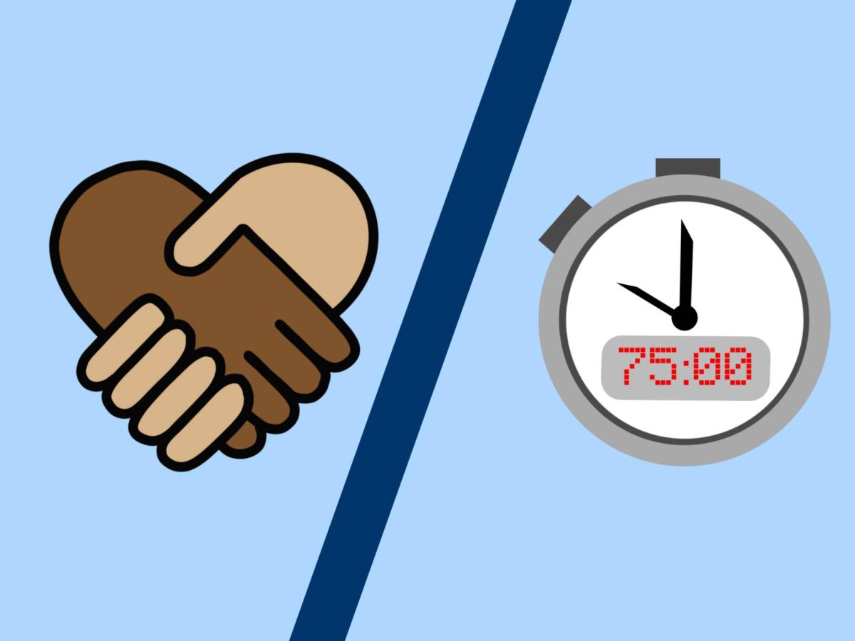 HOURS SPENT: At Atlanta Public Schools, students are required to complete 75 hours of community service to graduate. Some students believe these hours should not be required, while others believe the time spent is necessary. 